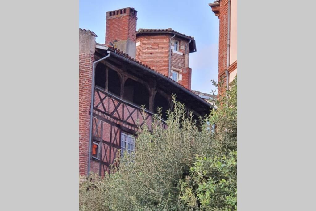 Appartement Exceptionnel 4 Etoiles Hyper Centre Albi 65 M2 Au 4Eme Etage Sans Ascenseur Avec Une Tour Du 12Eme Siecle Exteriör bild